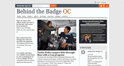 Desktop Screenshot of behindthebadgeoc.com